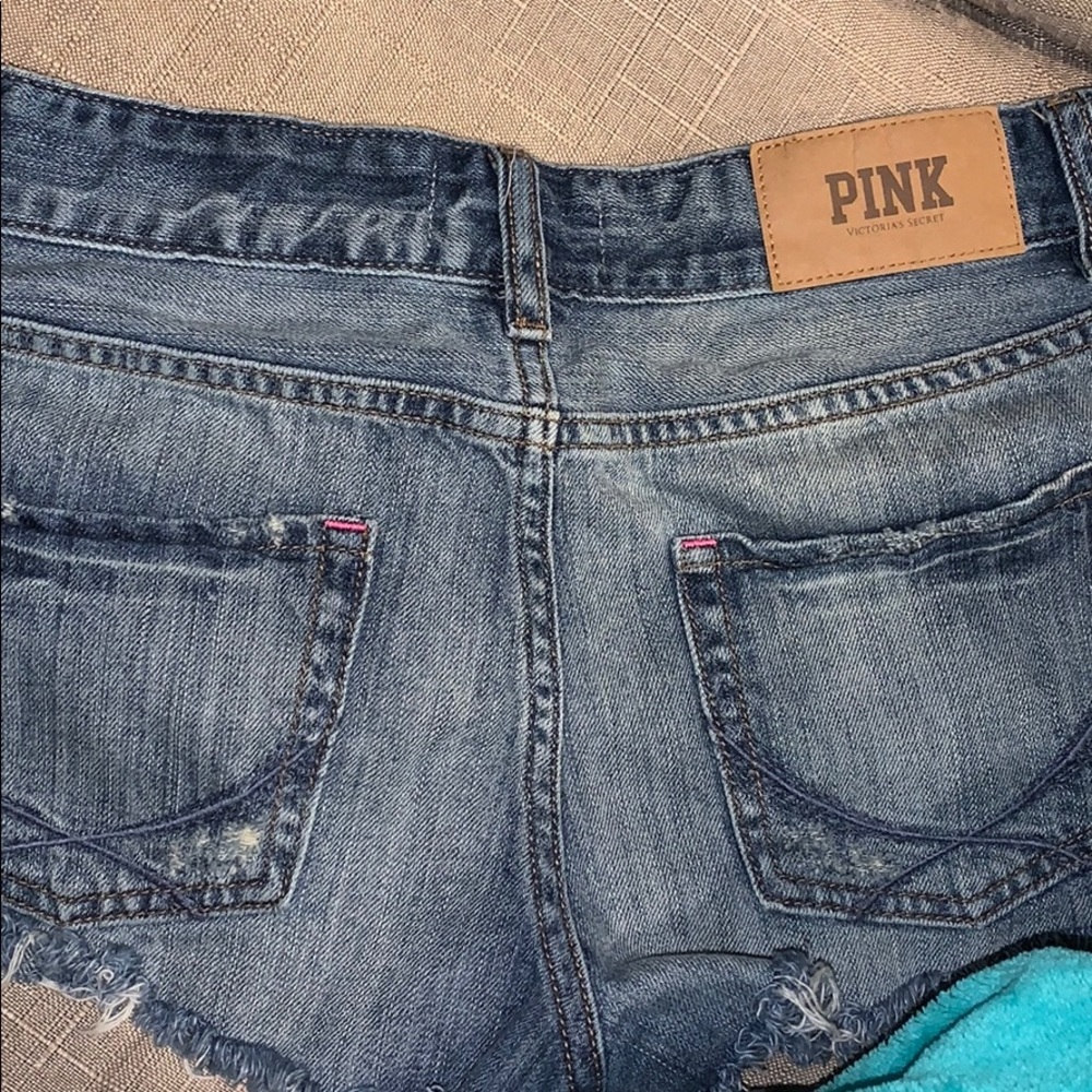“pink” victoria secret yoga capris and shorts